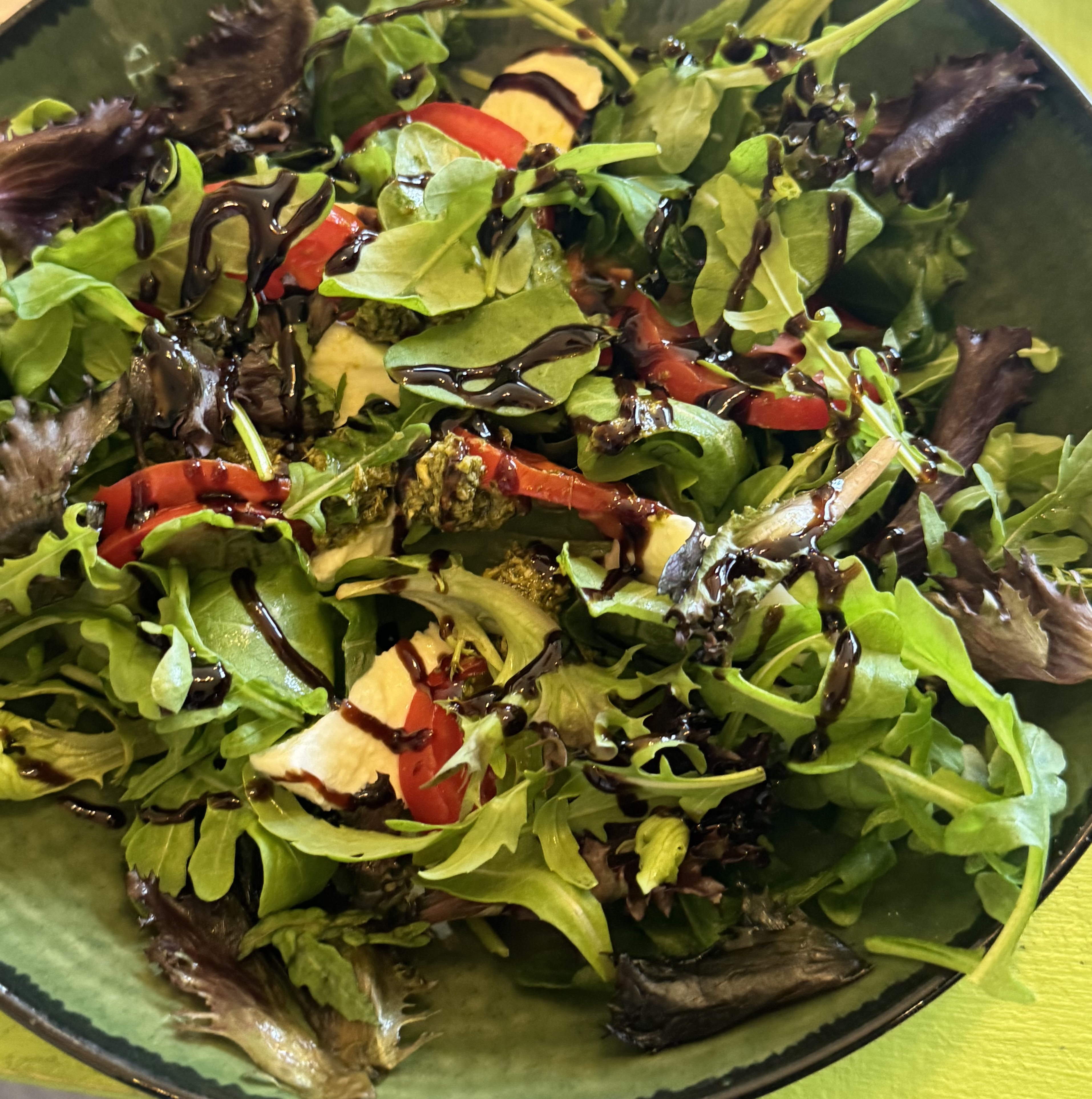 Fresh salad bowl at Bright's Cafe Bristol
